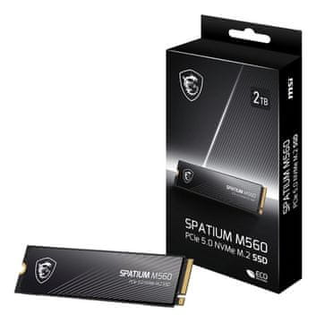 MSI MSI Spatium M560 NVME M.2 SSD 2TB PCIe 5.0