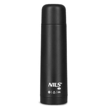 NILS CAMP Turistična termovka 500 ml črna NC3803