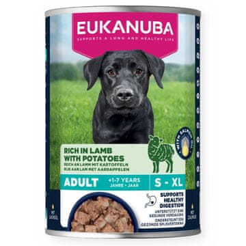 Eukanuba EUKANUBA Life Care z jagnjetino in krompirjem - Mokra hrana za pse 400g