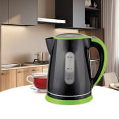 MAESTRO Električni kuhalnik vode Maestro MR-058, 1,8 L, črn/zelen