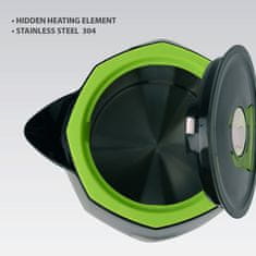 MAESTRO Električni kuhalnik vode Maestro MR-058, 1,8 L, črn/zelen