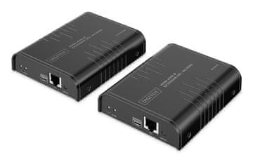 Digitus Digitus DA-70835 HDMI KVM IP razširjevalni komplet, 4K/60Hz