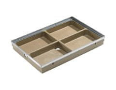 acáo ACO VARIO PART 75x50 spodnji del, sistem za odvodnjavanje