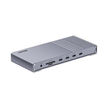 Unitek Unitek D1117AGY01-EU USB4 priklopna postaja, siva