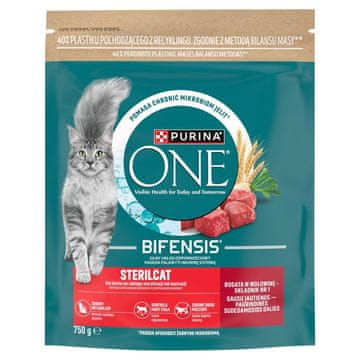 Purina PURINA One Sterilcat hrana za sterilizirane mačke, govedina, 750 g