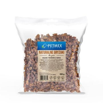 Wild PETMEX poslastice iz mesa divjega prašiča za pse, 500g