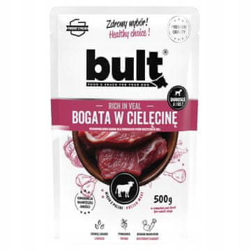 BULT BULT mokra pasja hrana z govedino, 500 g