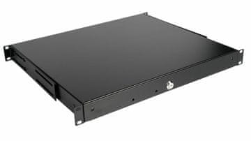 slomart Equip Predal za Serverski Omaro 19" 1U, Črn