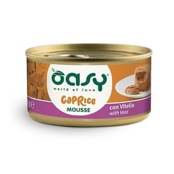 Oasy OASY Caprice Pašteta s teletino - mokra hrana za mačke - 85 g