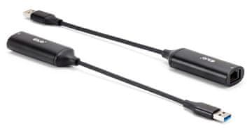Club 3D CLUB3D CAC-1421 pretvornik USB Type-A v RJ45, 0.245m, črn
