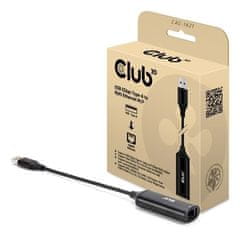 Club 3D CLUB3D CAC-1421 pretvornik USB Type-A v RJ45, 0.245m, črn