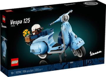 slomart LEGO ICONS 10298 Vespa 125 komplet za sestavljanje, 1107 kosov