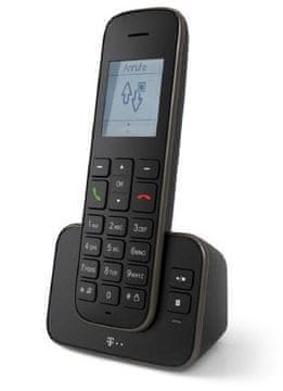slomart Telekom Sinus A 207 DECT telefon s klicevnikom, črn