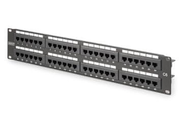 Digitus Digitus CAT 6, Class E mrežna ploščica, 48 RJ45 vrat