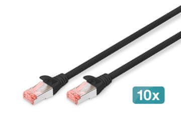 Digitus Digitus CAT 6 S/FTP mrežni kabel 5m, komplet 10 kosov