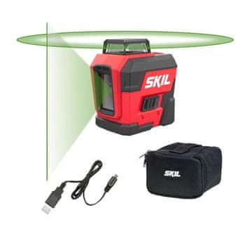 Laser SKIL 1961DA Laser CROSSLINE 360 zeleni