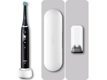 BRA Oral-B iO Series 6 rotacijska zobna ščetka, črna, 4 načini čiščenja
