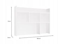 Desk TOH razširitev za pisalno mizo, 100 cm, bela