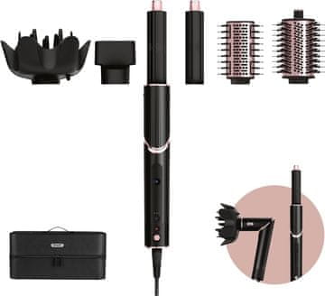 Shark Shark FlexStyle 5-v-1 Multistyler Topla črna, Roza 1400 W 2.5 m