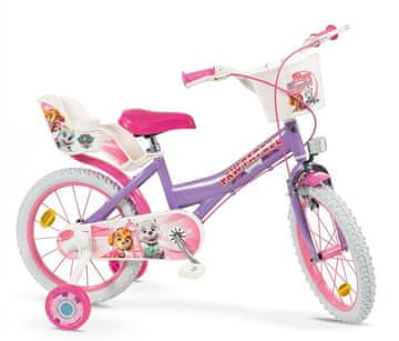 Bike TOIMSA TOI1680 otroško kolo 16" Paw Patrol, vijolično
