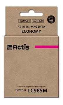 ACS ACS nadomestna kartuša za Brother LC985M, magenta, 19,5 ml