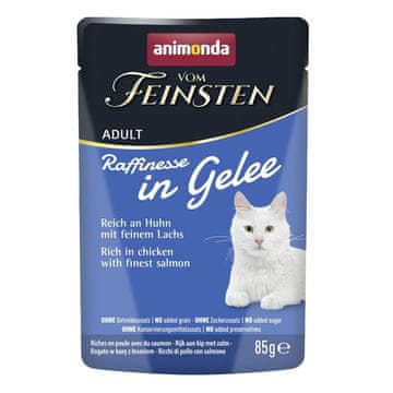 Animonda ANIMONDA Vom Feinsten mokra hrana za mačke, piščanec z lososom, 85g