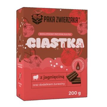 Paka Zwierzaka PZW Lambda s brusnicami - pasje priboljšek za pse, 200g