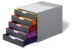 Durable Durable VARICOLOR 5 pisarniški organizator, C4, večbarvni