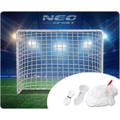 Neo-Sport Močna mreža za nogometni gol 300 x 200 x 90 cm