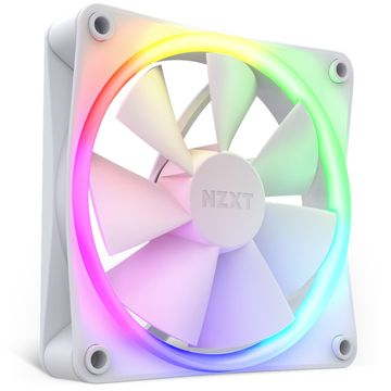 NZXT NZXT F120 RGB Triple Pack Računalniški ventilator 12 cm Bela, komplet 3 kosov