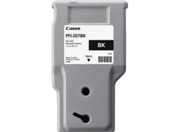 CAN Canon PFI-207 BK tinta, original, črna, 1 kos