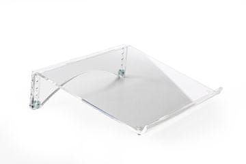 Bakker Elkhuizen BakkerElkhuizen FlexDoc Cristal Clear držalo za dokumente, prozorno/belo