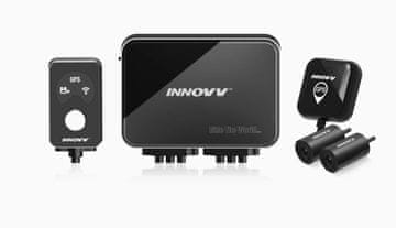IVV INNOVV K7 snemalnik vožnje za motorno kolo, 2 kameri (spredaj/zadaj), nočni način