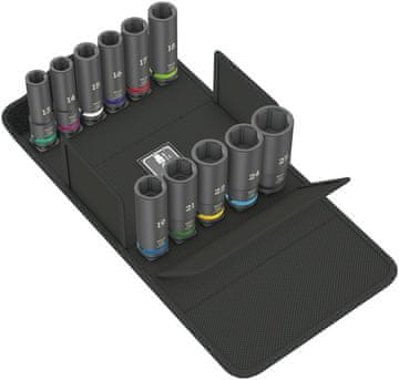 Wera Wera 05004841001 udarni set nasadnih ključev 1/2", 11 kosov, črn