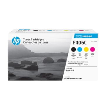 Samsung CLT-P406C komplet 4 tonerjev (črn, cian, magenta, rumen)