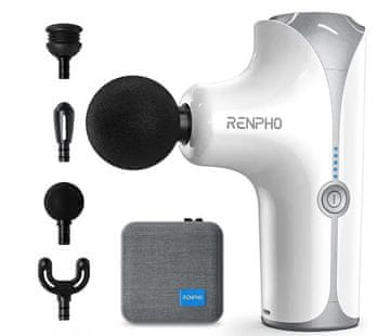 RENPHO Renpho PEU-RP-GM173-WH masažer, univerzalni, črna/bela/siva