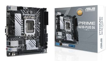 slomart ASUS PRIME H610I-PLUS D4-CSM matična plošča, Intel H610, LGA 1700, Mini-ITX