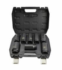 awtools AWT Komplet udarnih nasadnih ključev, 3/4", 8 kosov, 24-38mm, dolgi, BLACK LINE