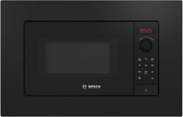 BOS Bosch Serie 2 BFL623MB4 vgradna mikrovalovna pečica 20 L 800 W črna