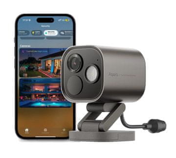 AQARA Aqara Camera Hub G5 Pro (PoE) pametni dom nadzorna kamera, siva, IP65