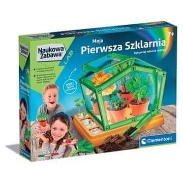 Clementoni Clementoni Set – Mini Rastlinjak za učenje o botaniki