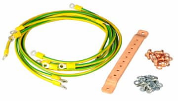 EFB EFB Elektronik K3930V2N zemeljski priključek, zelena/rumena