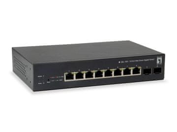 Level One LevelOne GES-2470 mrežni stikalni agregat, 10-portni Gigabit PoE, 70W