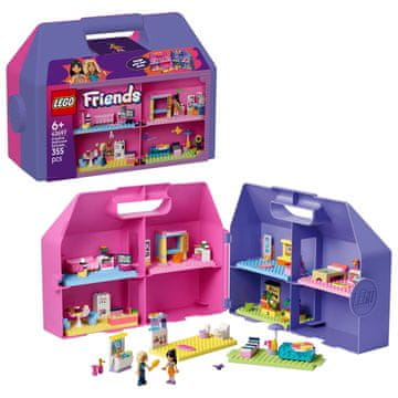slomart LEGO Friends 42697 Ustvarjalni kovček za lutke