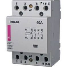 ETI ETI R 40-40 modularni kontaktor 40A 4P 4Z 3M 230V AC