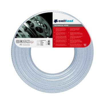 Technical CFT ojačena tehnična cev 14mm x 3mm x 50m
