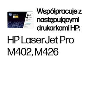 HP 26X - Toner za LaserJet, črn, High Yield (9000 strani)