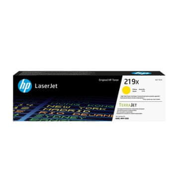 HP 219X toner, rumena, High Yield (XL), 2500 strani
