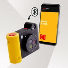 Kodak Kodak Smile+ instant fotoaparat 5 MP, 50.8 x 76.2 mm, črna/rumena