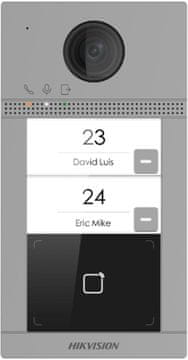 slomart Hikvision DS-KV8213-WME1(C)/Flush video domofon, za zunanjo montažo